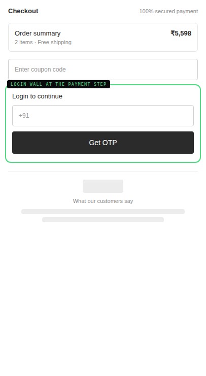 Checkout · To the payment step
